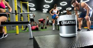 Kreatin i træningscenter